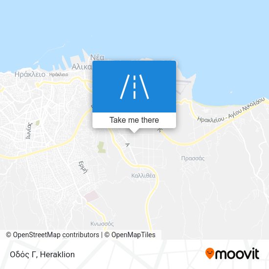 Οδός Γ map