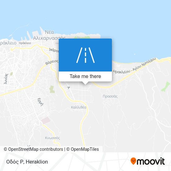Οδός Ρ map