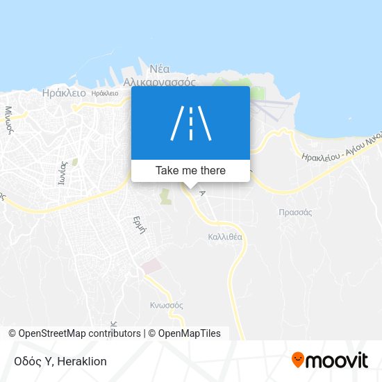 Οδός Υ map