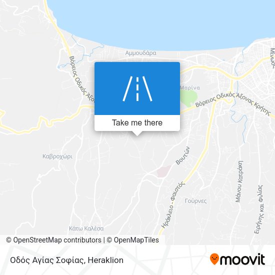 Οδός Αγίας Σοφίας map