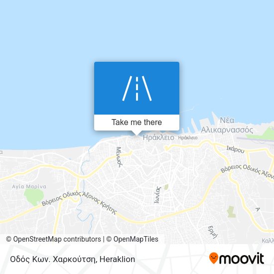 Οδός Κων. Χαρκούτση map