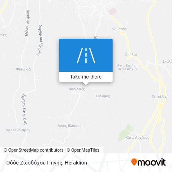 Οδός Ζωοδόχου Πηγής map