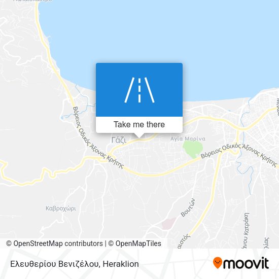 Ελευθερίου Βενιζέλου map
