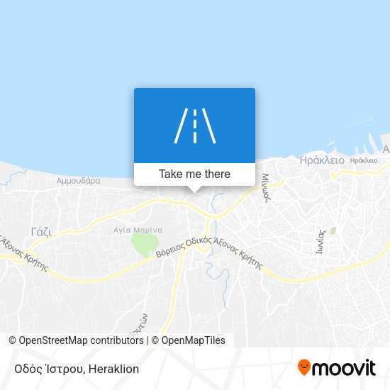 Οδός Ίστρου map