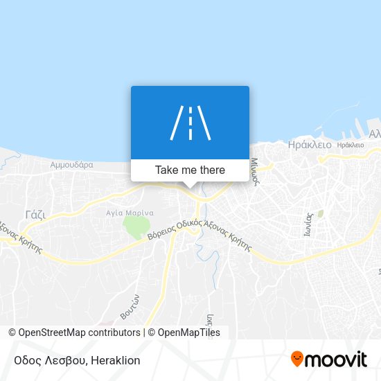 Οδος Λεσβου map
