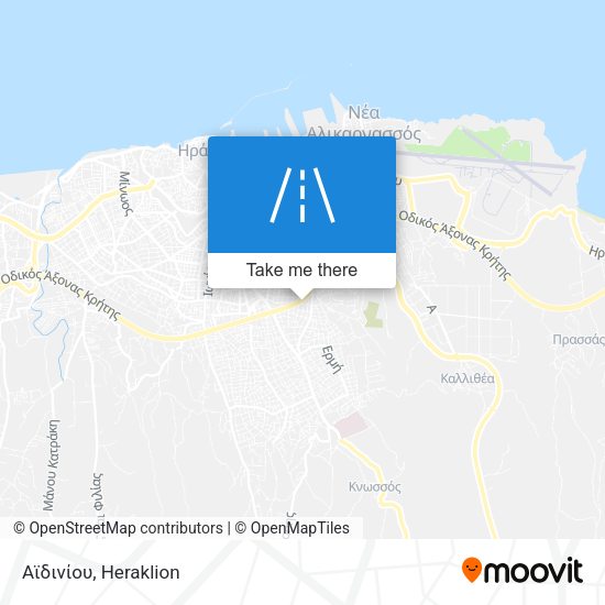 Αϊδινίου map