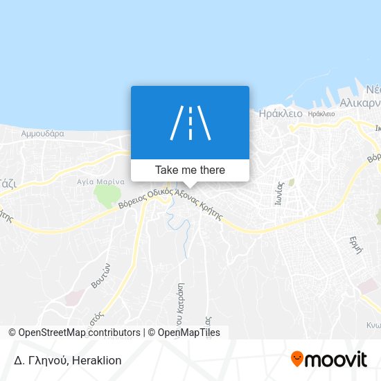 Δ. Γληνού map