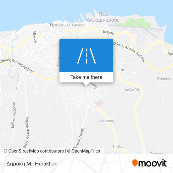 Δημάκη Μ. map
