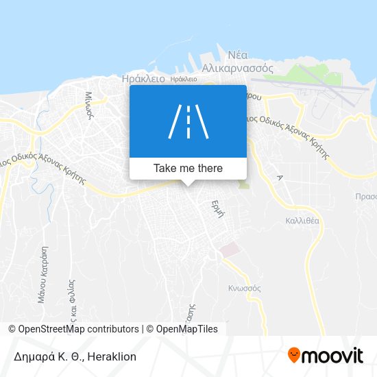 Δημαρά Κ. Θ. map