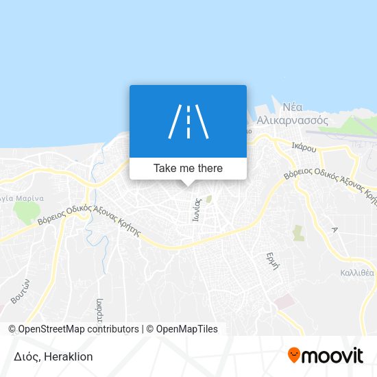 Διός map