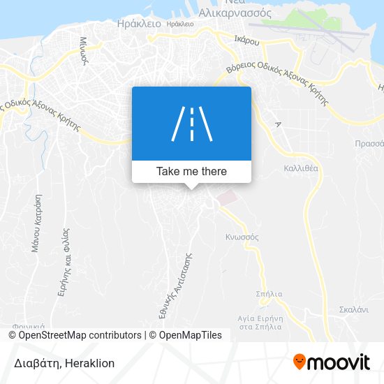 Διαβάτη map