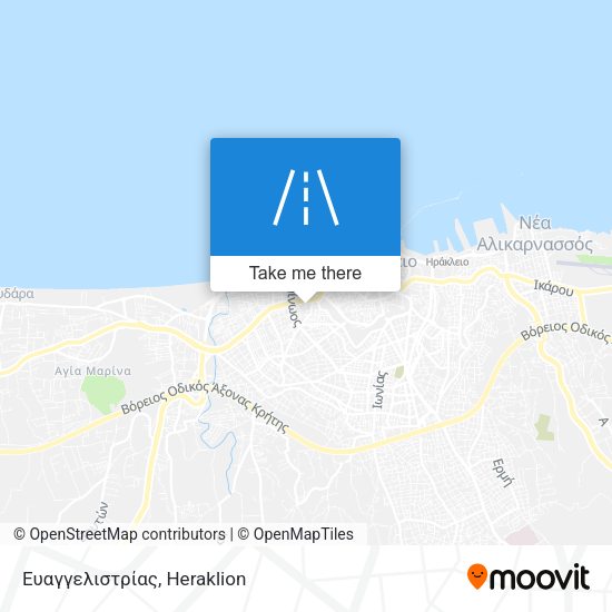 Ευαγγελιστρίας map