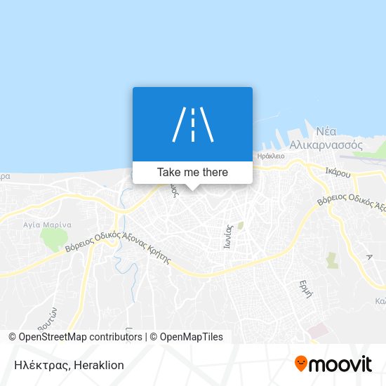 Ηλέκτρας map