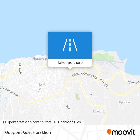 Θερμοπυλων map
