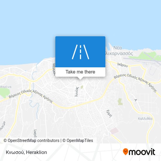 Κνωσού map