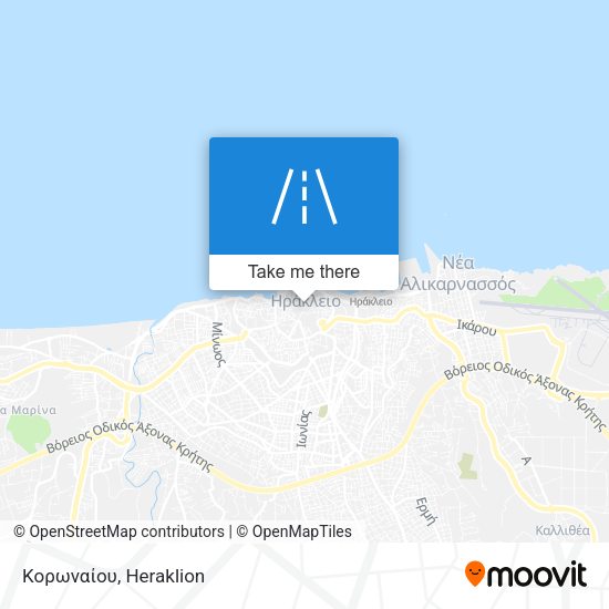 Κορωναίου map