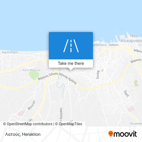 Λατούς map