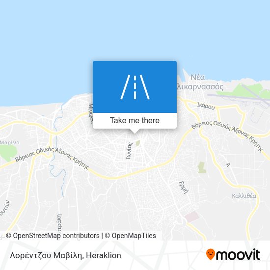 Λορέντζου Μαβίλη map