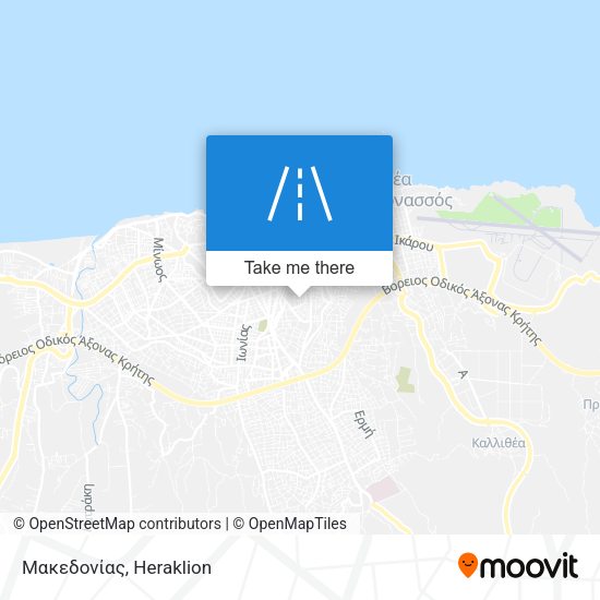 Μακεδονίας map