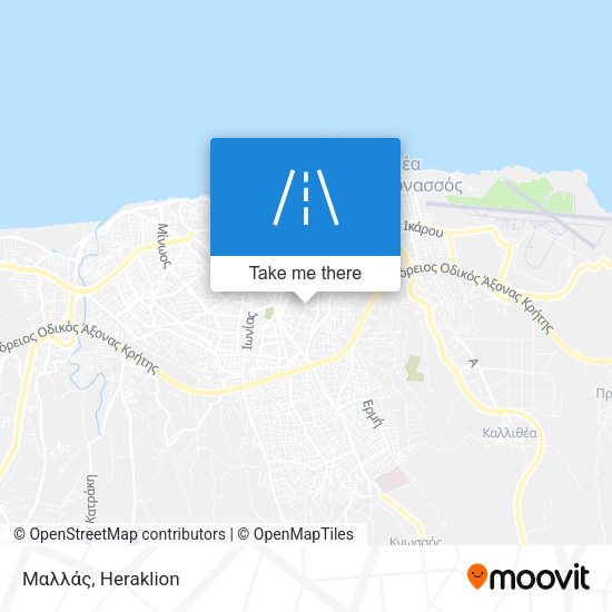 Μαλλάς map