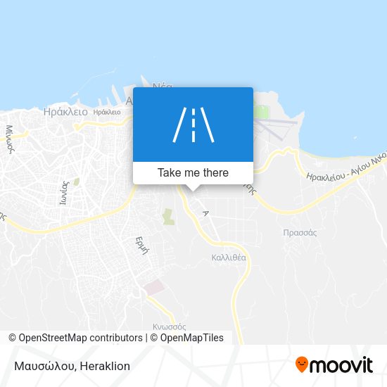 Μαυσώλου map