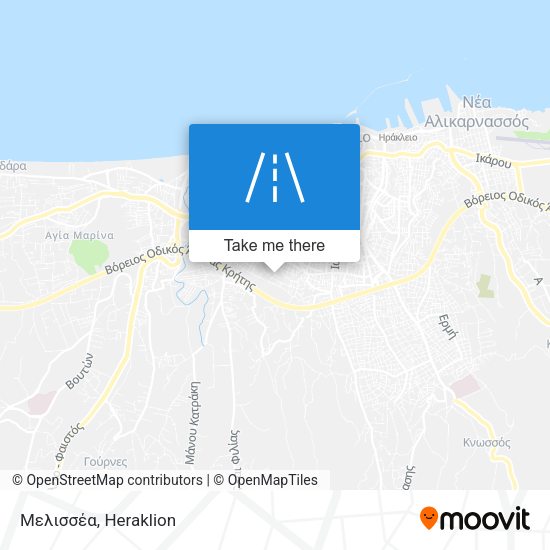 Μελισσέα map
