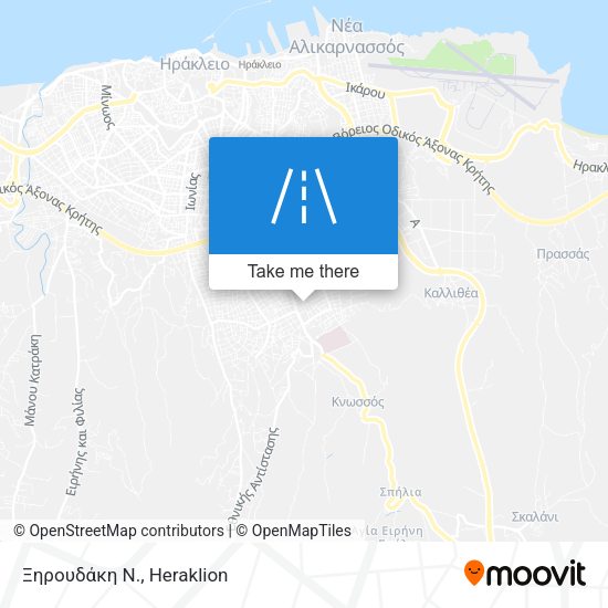 Ξηρουδάκη Ν. map