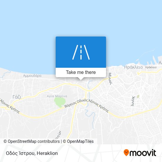 Οδός Ίστρου map