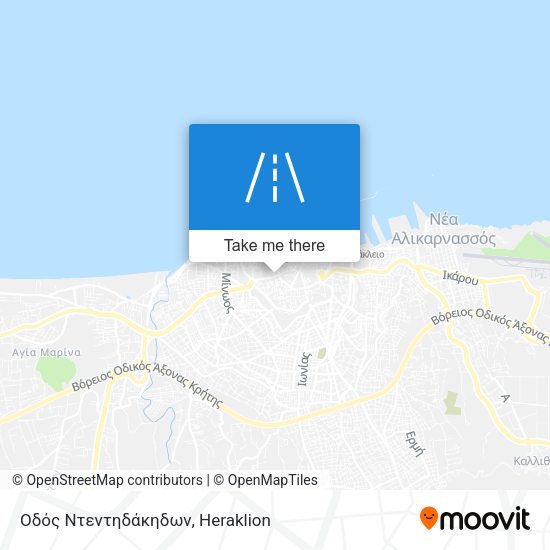 Οδός Ντεντηδάκηδων map