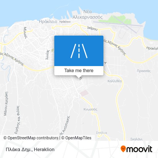 Πλάκα Δημ. map