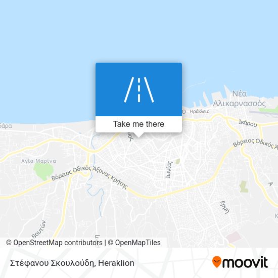 Στέφανου Σκουλούδη map