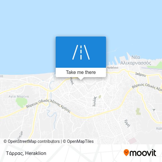 Τάρρας map