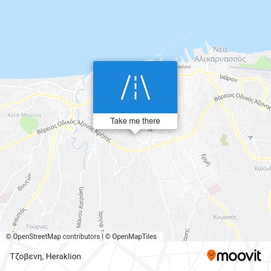 Τζοβενη map
