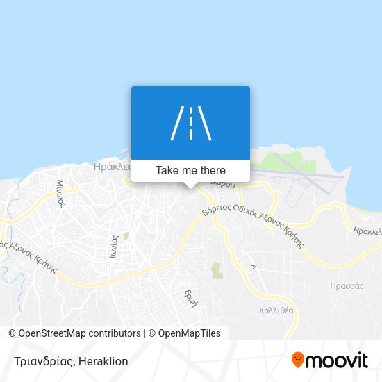 Τριανδρίας map