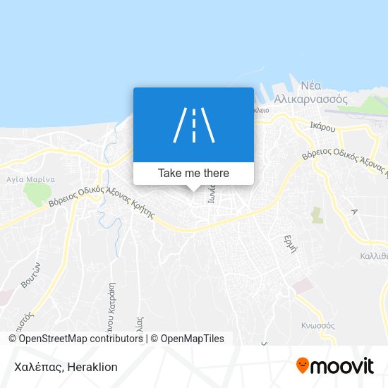 Χαλέπας map