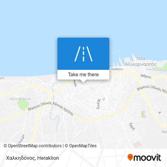 Χαλκηδόνος map