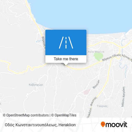Οδός Κωνσταντινουπόλεως map