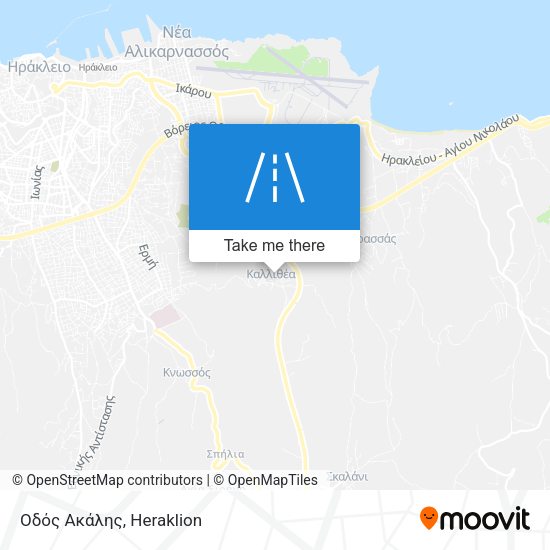 Οδός Ακάλης map