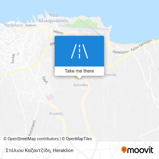 Στέλιου Καζαντζίδη map