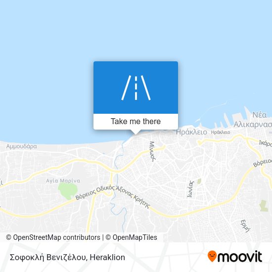 Σοφοκλή Βενιζέλου map