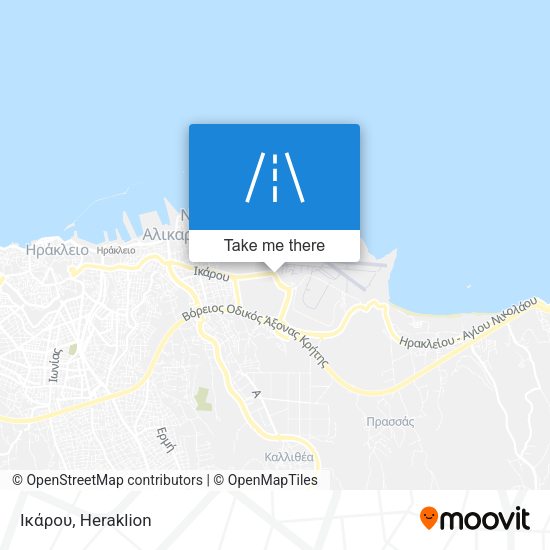 Ικάρου map