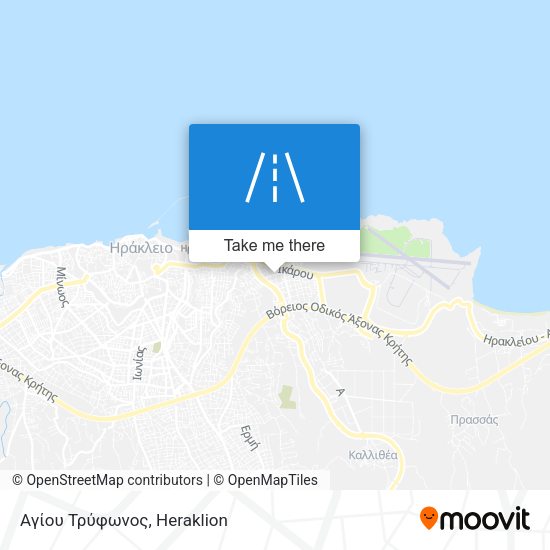 Αγίου Τρύφωνος map