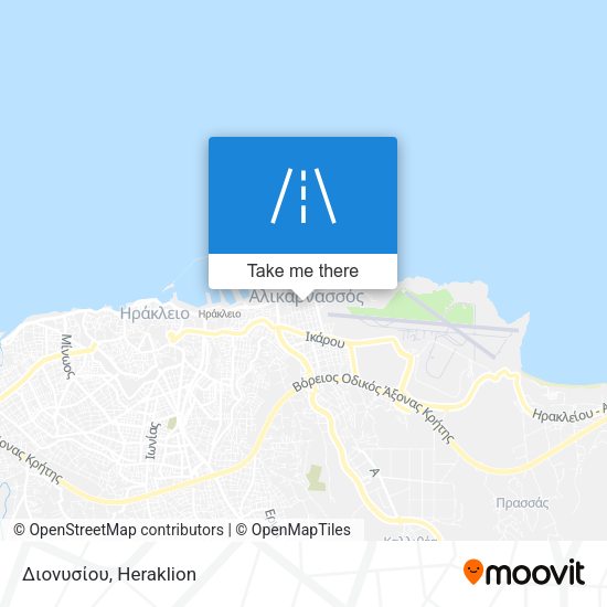 Διονυσίου map