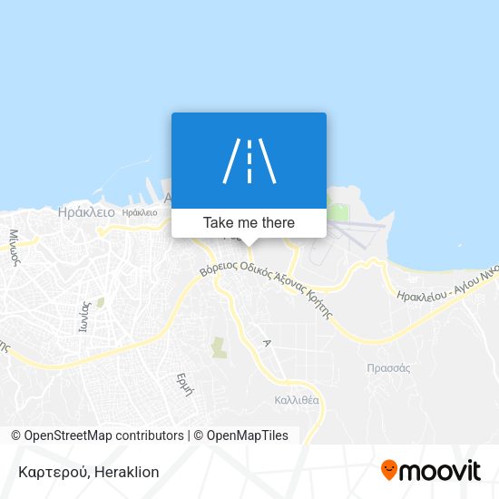 Καρτερού map