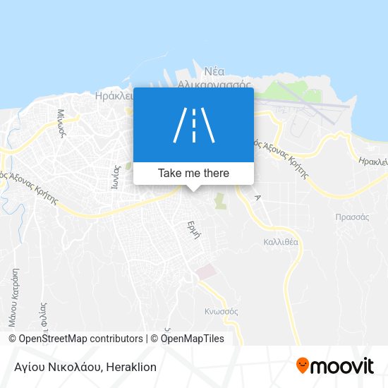 Αγίου Νικολάου map