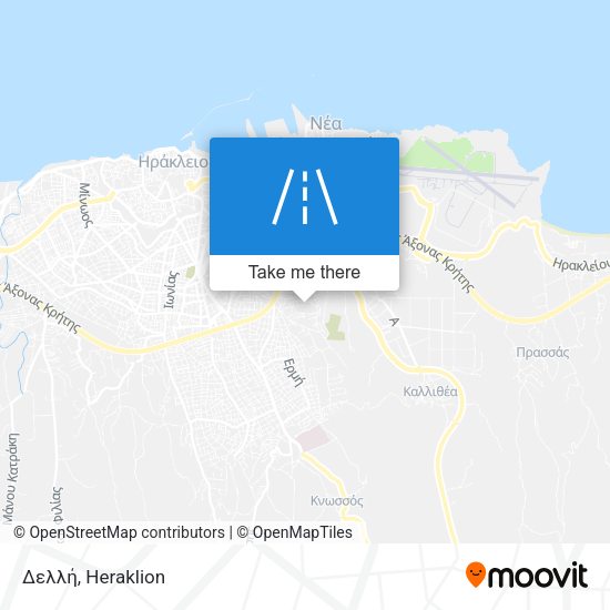 Δελλή map