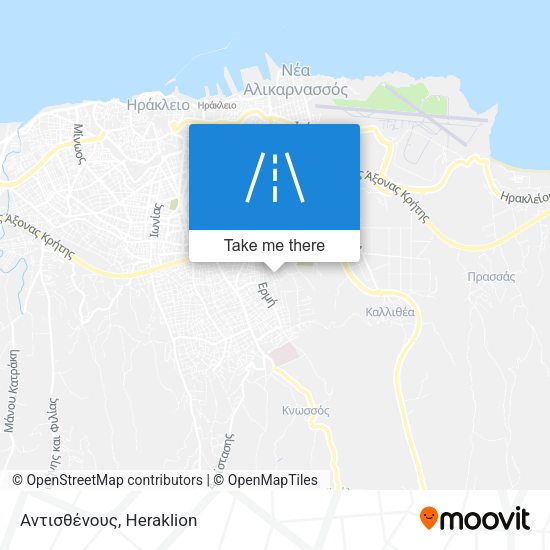 Αντισθένους map