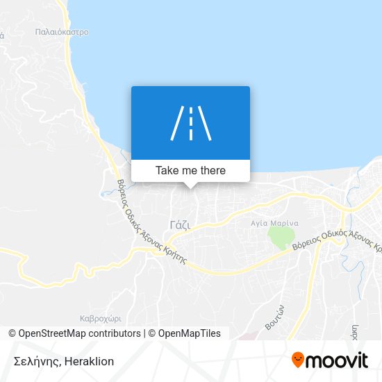 Σελήνης map