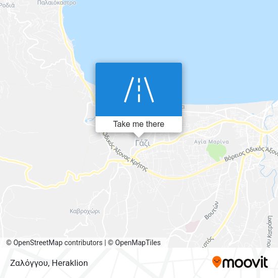 Ζαλόγγου map