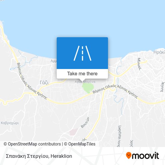 Σπανάκη Στεργίου map